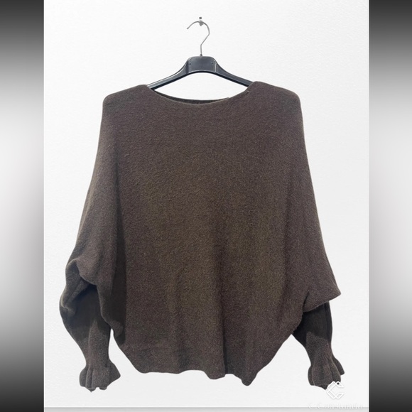 MADE IN ITALY BOHO CHIC KNIT SWEATER - Picture 2 of 2